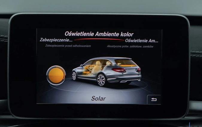 Mercedes-Benz Klasa C cena 114900 przebieg: 114900, rok produkcji 2017 z Okonek małe 631
